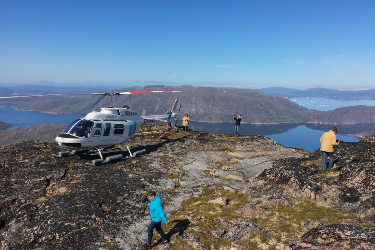 qaqortoq helicopter tour