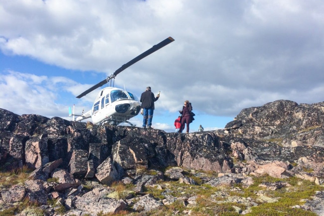 qaqortoq helicopter tour